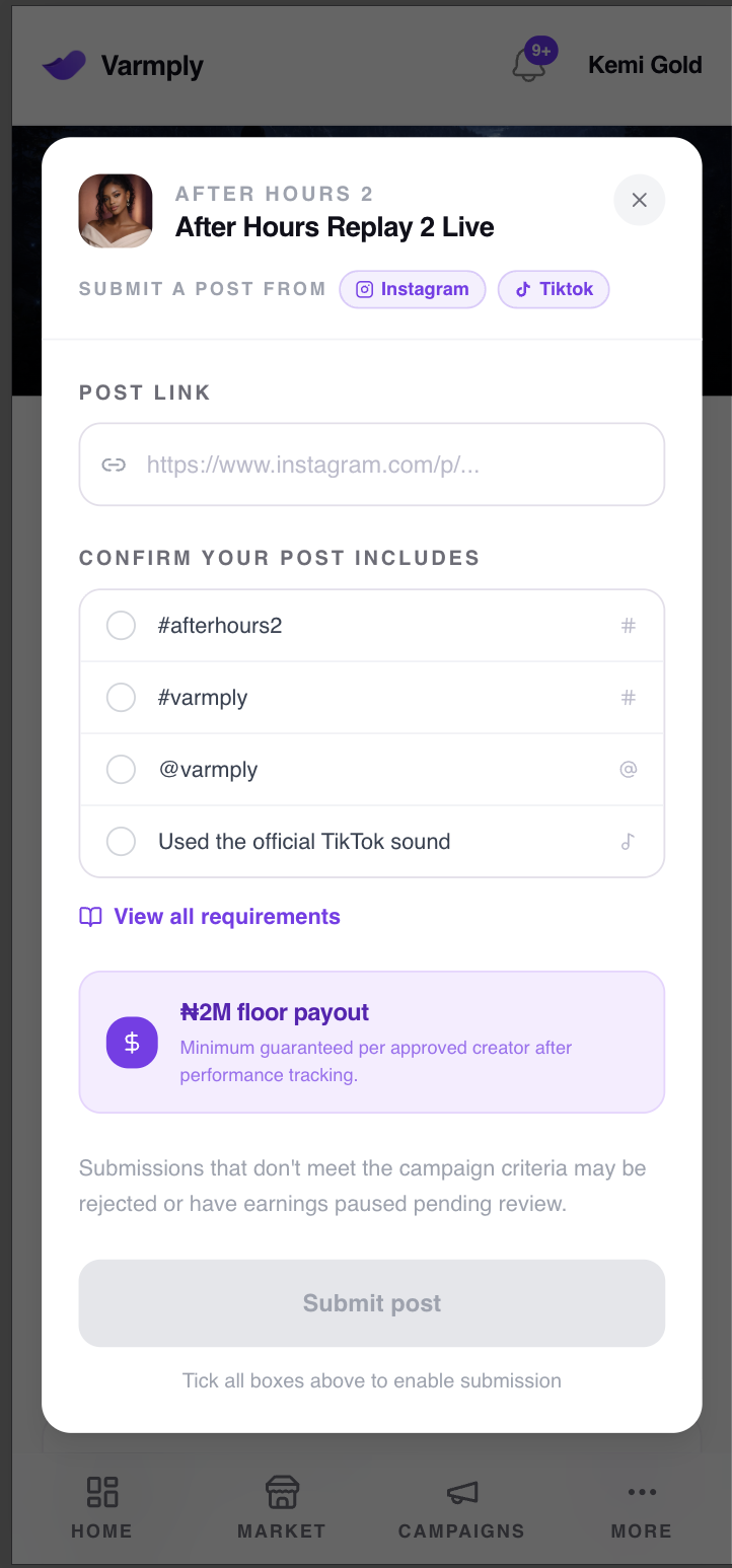 Submit your content